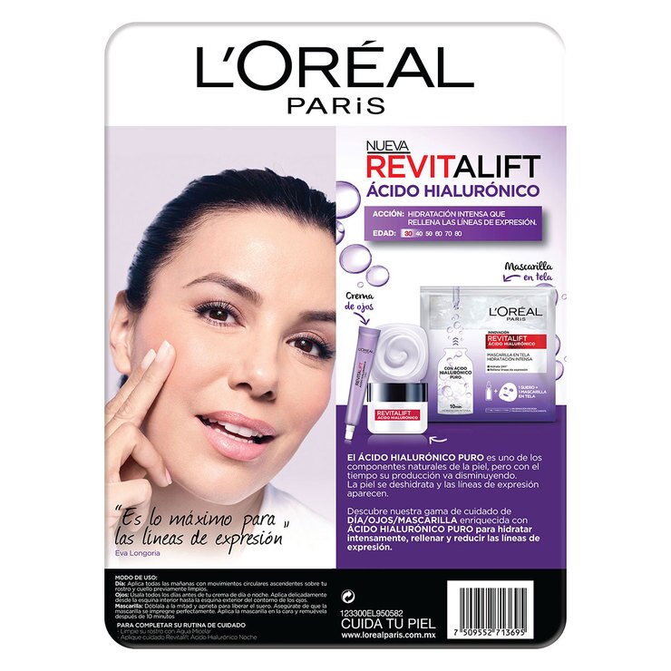 L'Oréal Revitalift Ácido Hialurónico kit de cuidado facial (3 piezas