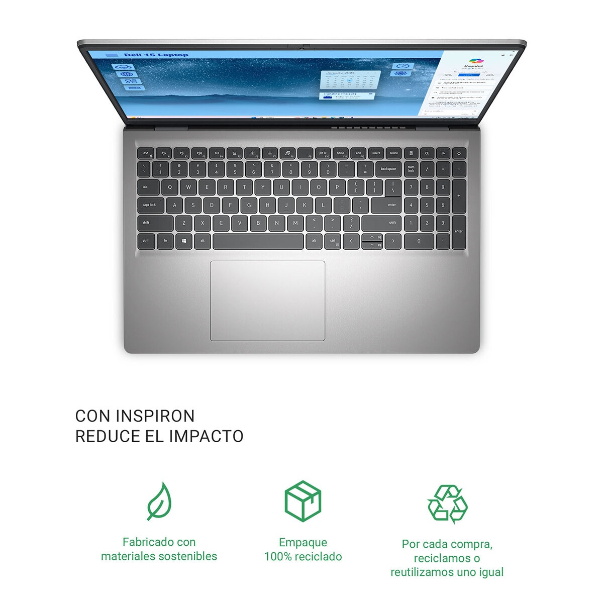 DELL 15 Laptop 15.6" Full HD 16GB 512GB SSD