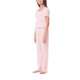 Splendid Pijama 4 piezas para Niñas Rosa 5 / 6 Años