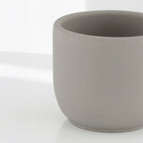 Zuccu Design, Tulip 3 Macetas Pequeñas de Concreto con Charola