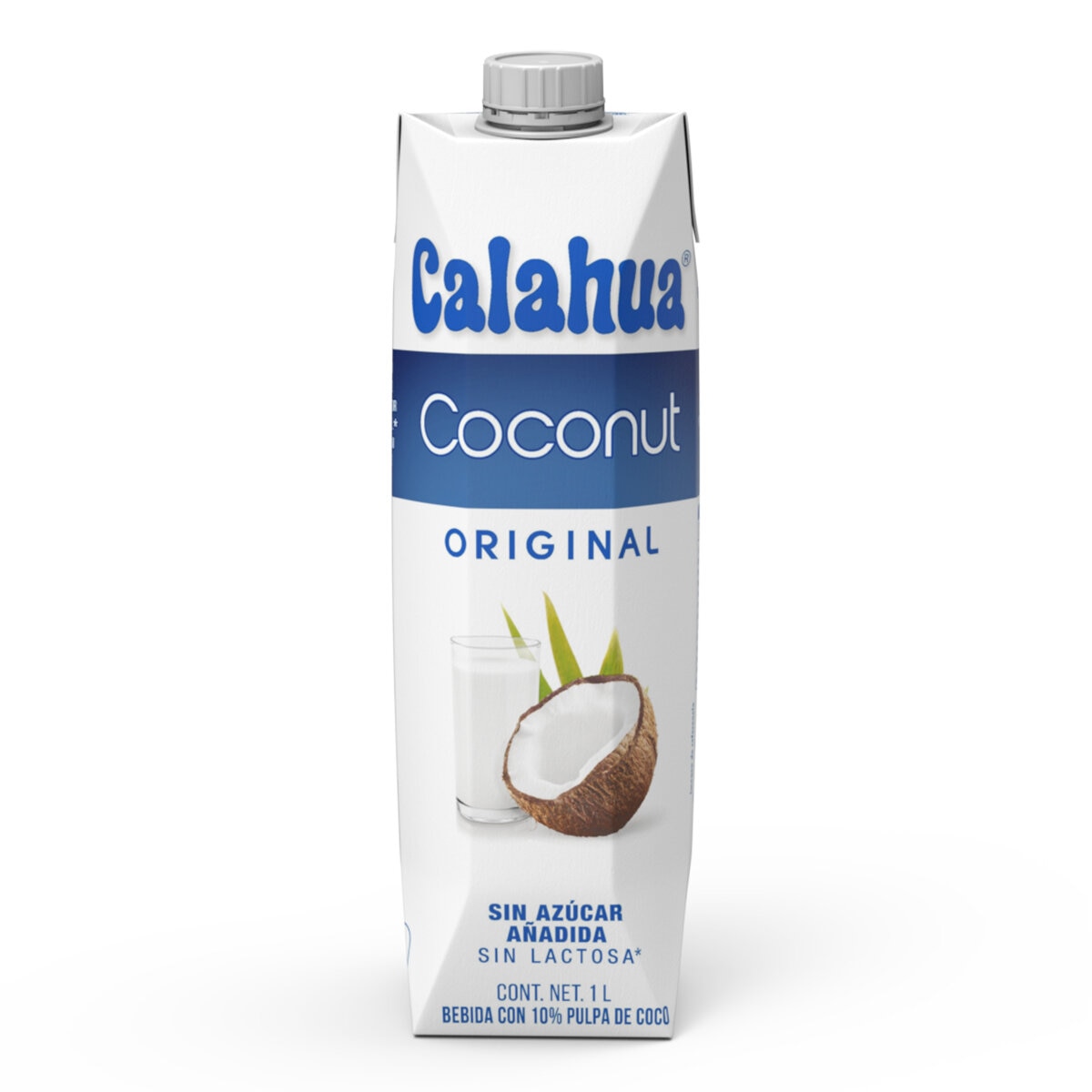 Calahua Bebida de Coco 6 pzas de 1 l