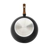 Westinghouse, Wok de 30 cm, Marmol Negro con Mango de Madera