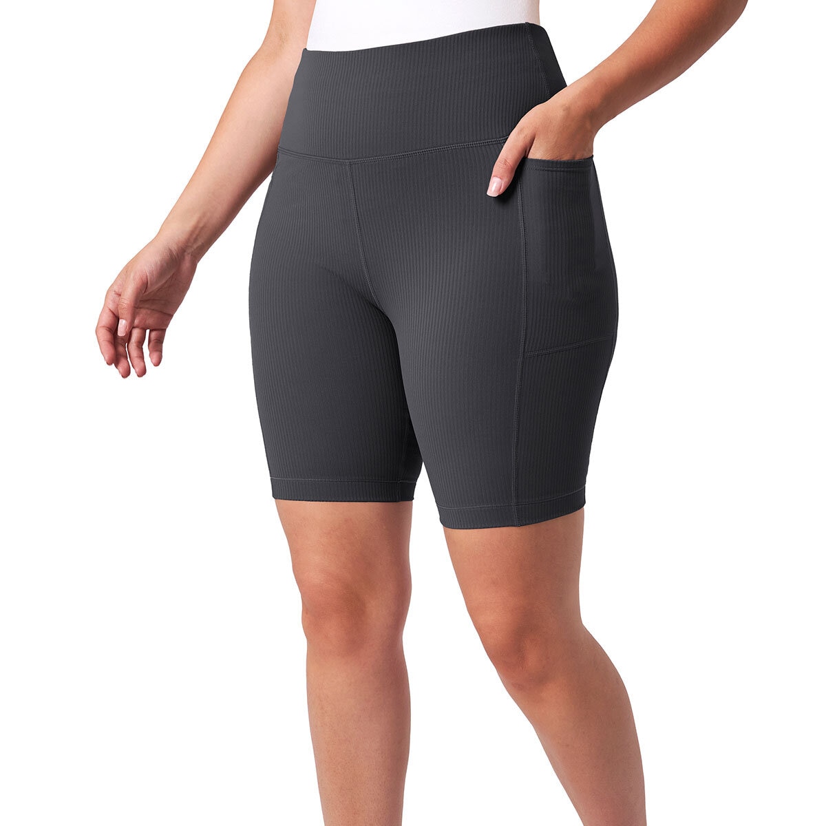 Mondetta Shorts Deportivos para Dama Negro Mediana