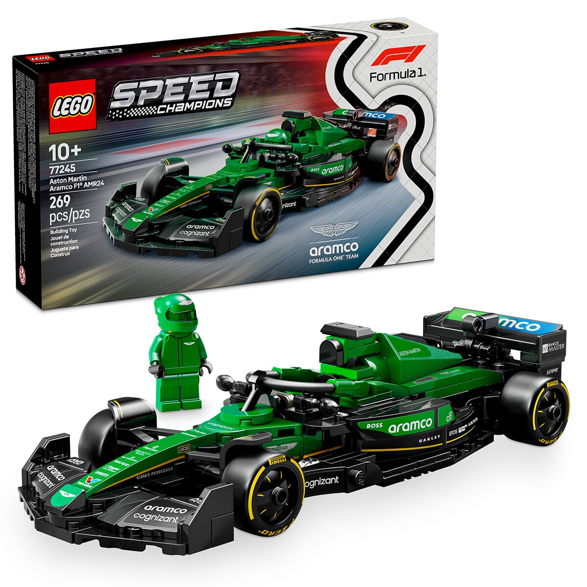 LEGO Speed Champions F1, Aston Martin Aramco F1 AMR24