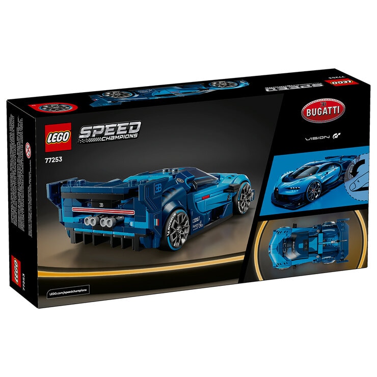LEGO Speed Champions, Coche Hiperdeportivo Bugati Vision GT