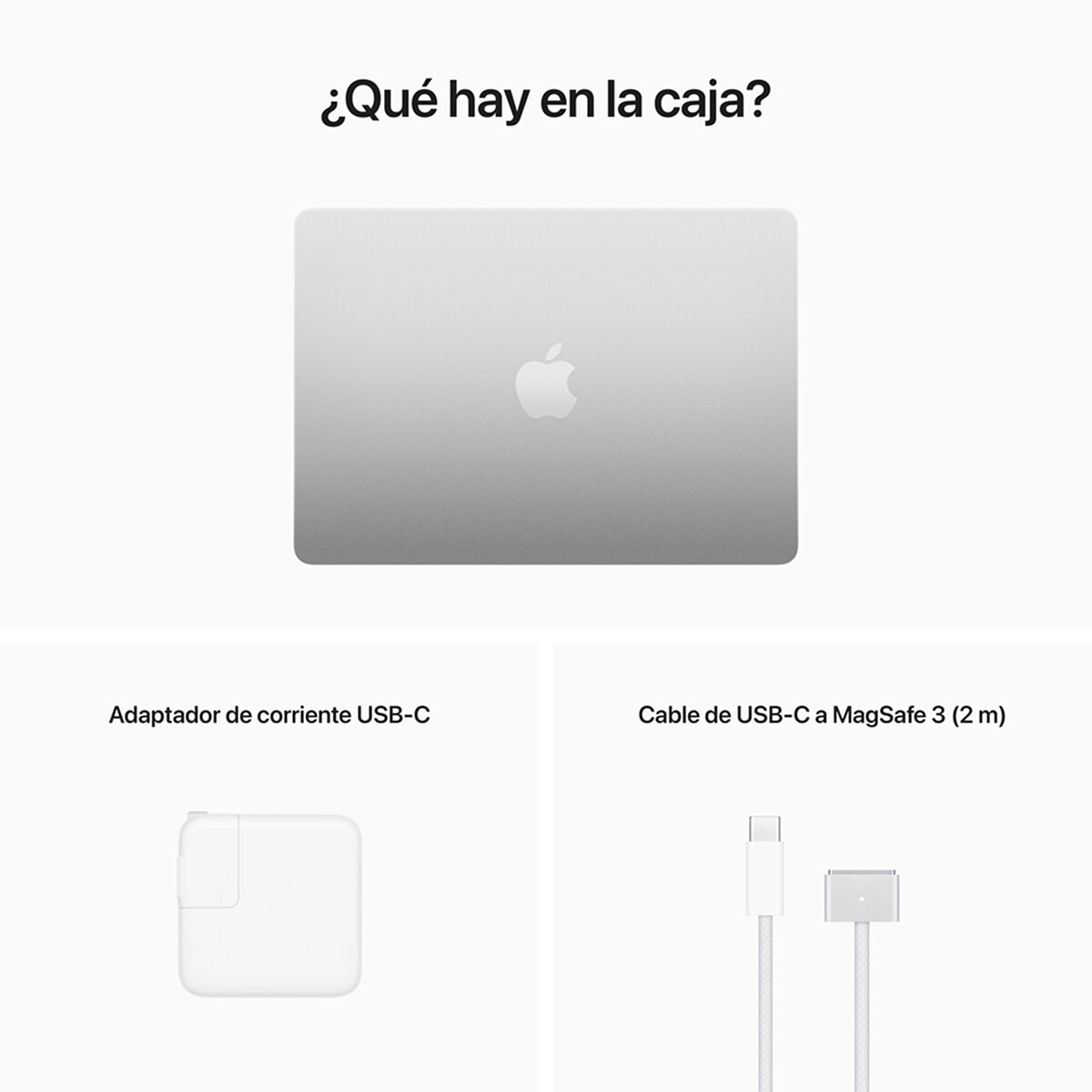 Apple MacBook Air 13" Chip M2 512 GB Plata