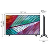 LG Pantalla 43" 4K UHD Smart TV