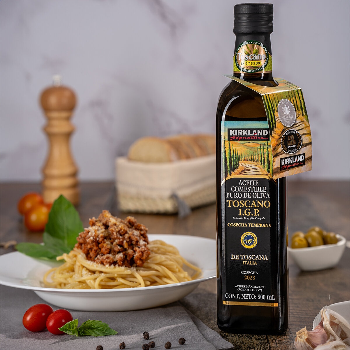Kirkland Signature Aceite de Oliva Toscano Extravirgen 500 ml