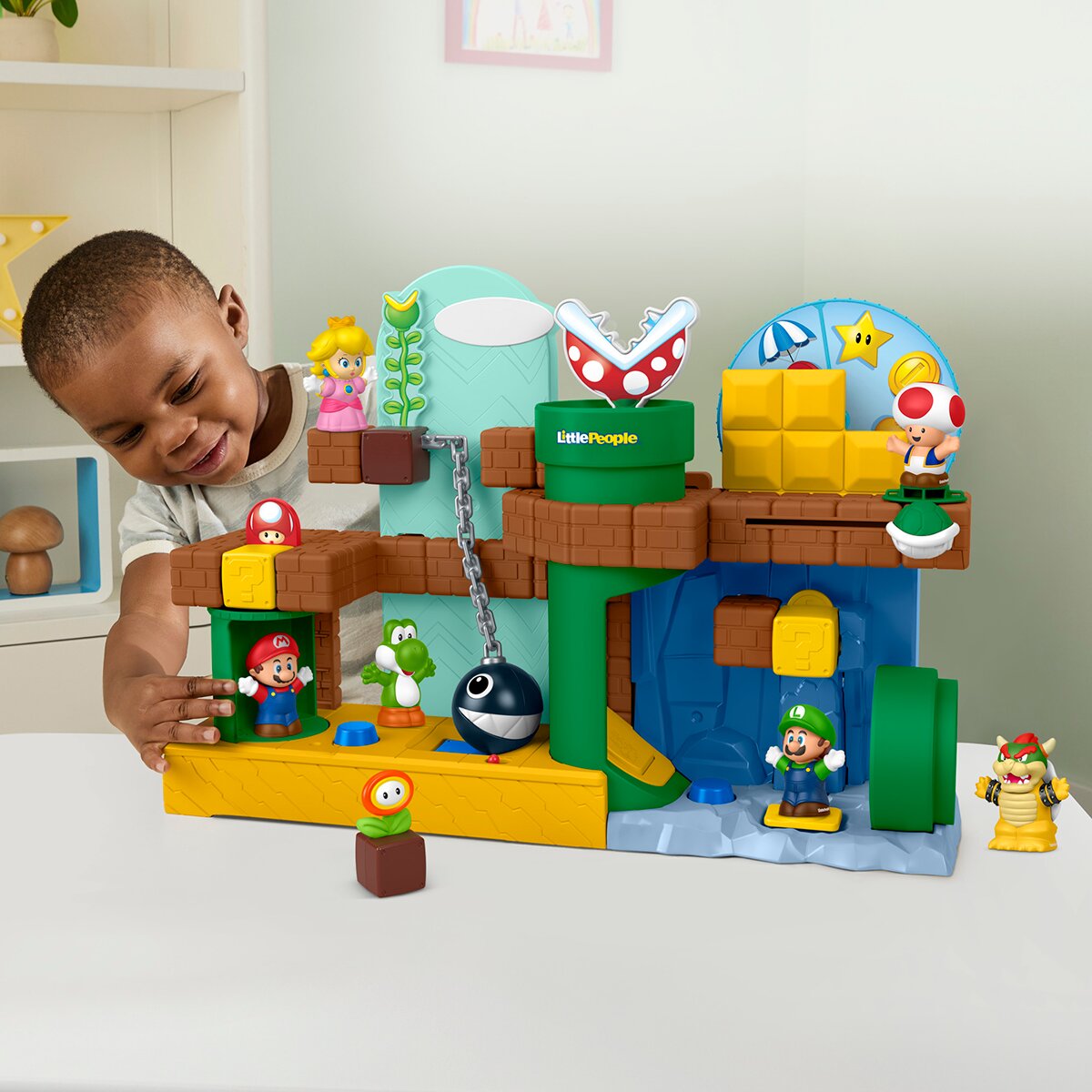 Little People, Aventuras de Mario Set de Juego Little People, Aventuras de Mario Set de Juego