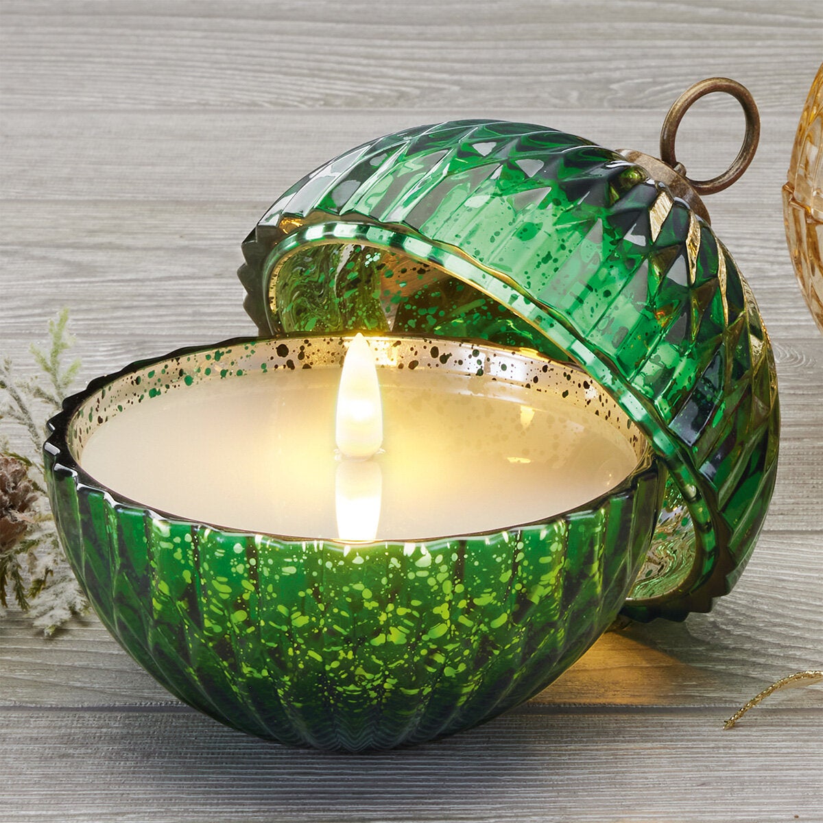 Velas de Vidrio con Luz Led, Set de 3 Piezas Velas de Vidrio con Luz Led, Set de 3 Piezas