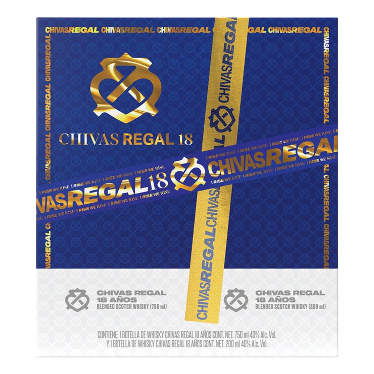 Whisky Chivas Regal 18 Años 750ml + 200 ml