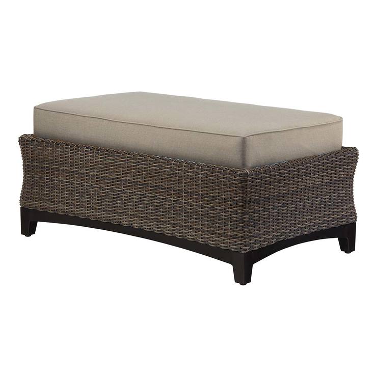 Springdale Cojunto para Jardín de Mimbre de Resina Tejida 4 Piezas