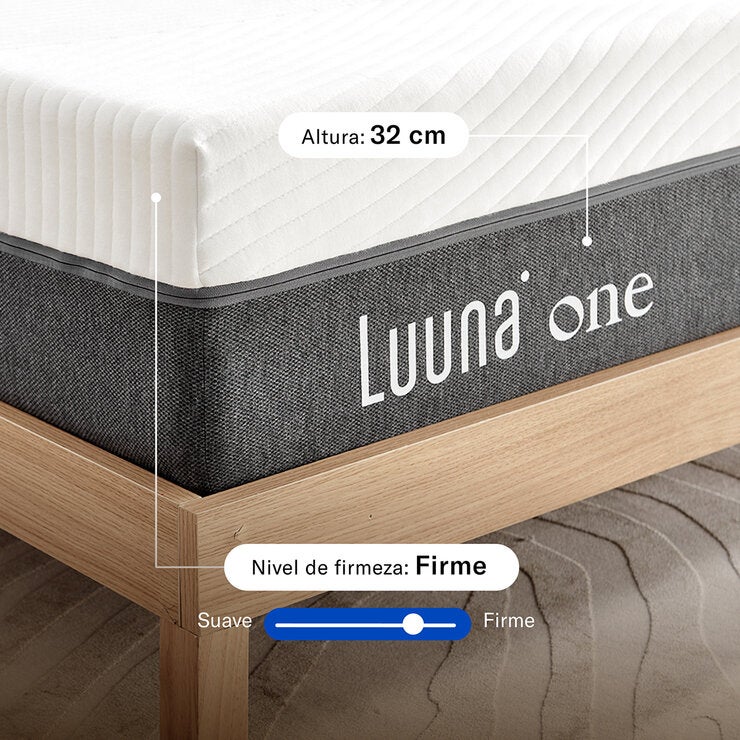 Luuna, Colchón One Memory Foam, King