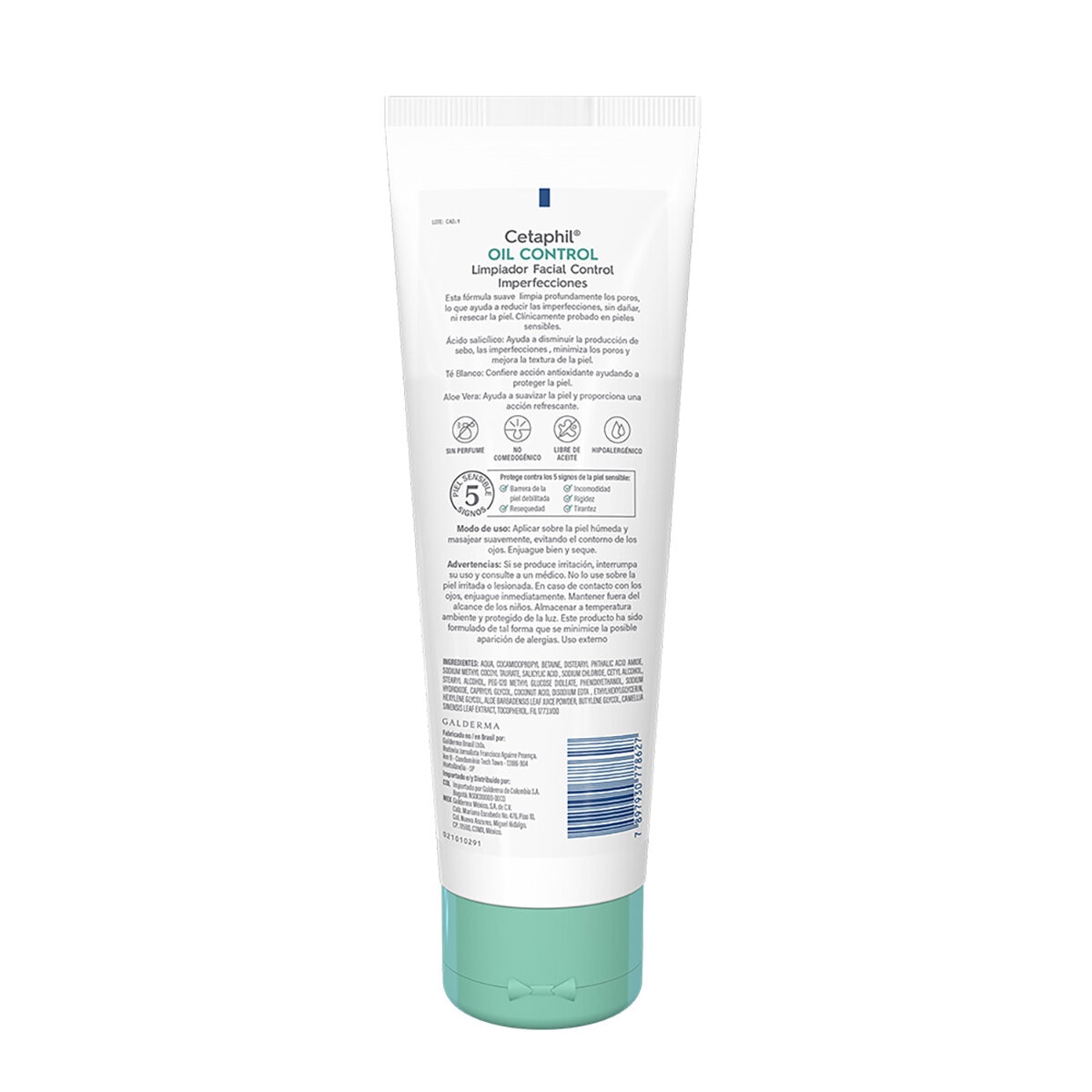 Cetaphil Oil Control Limpiador Facial 250 ml