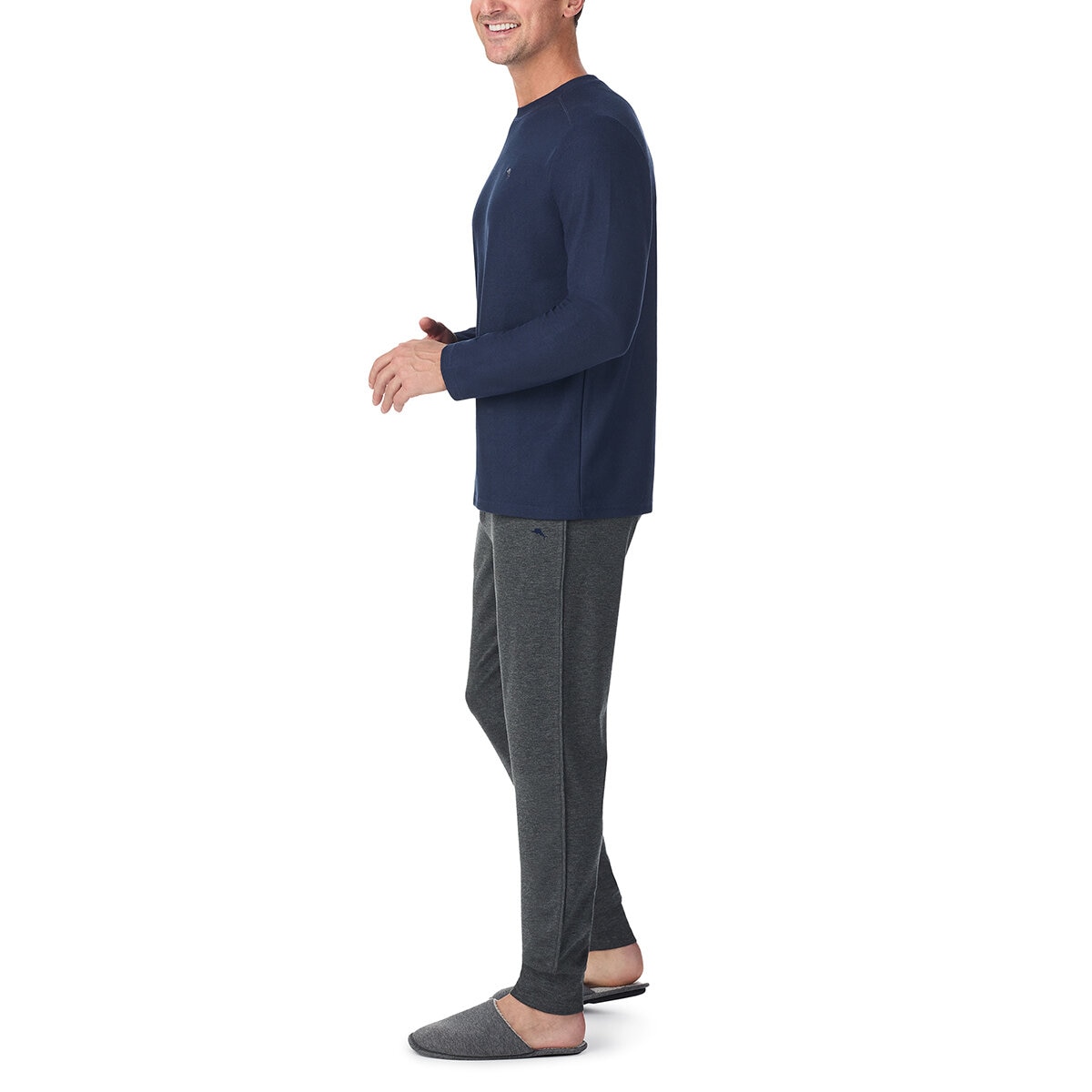 Tommy Bahama Pijama para Caballero Azul Mediana