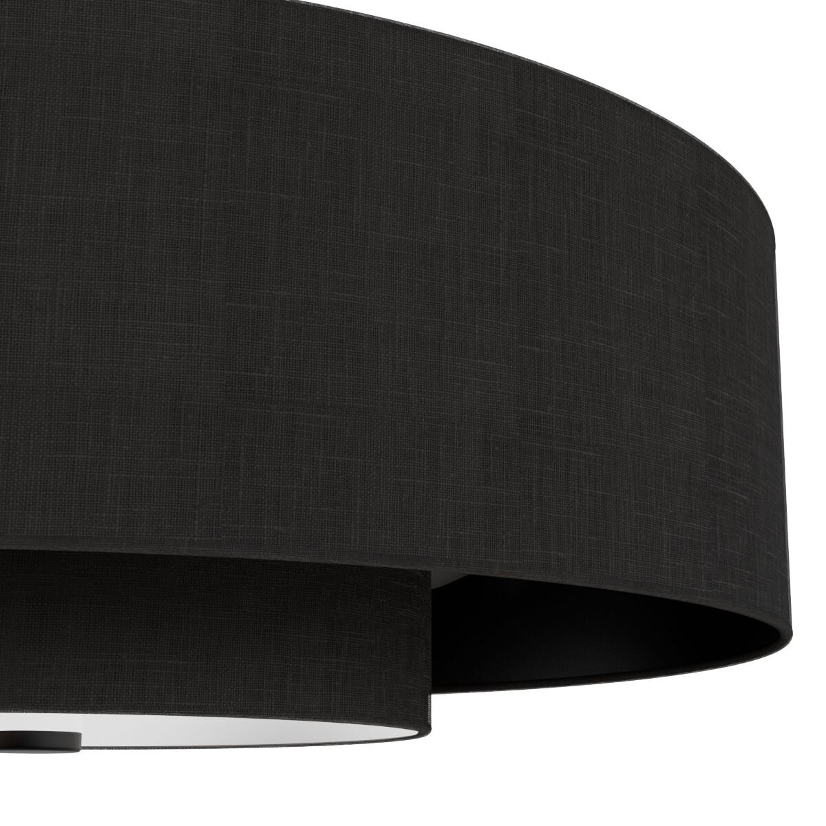 Hunter, Ventilador Fandelier Color Negro Mate