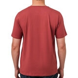 Rough Dress Playera para Caballero Rojo cuello redondo Grande