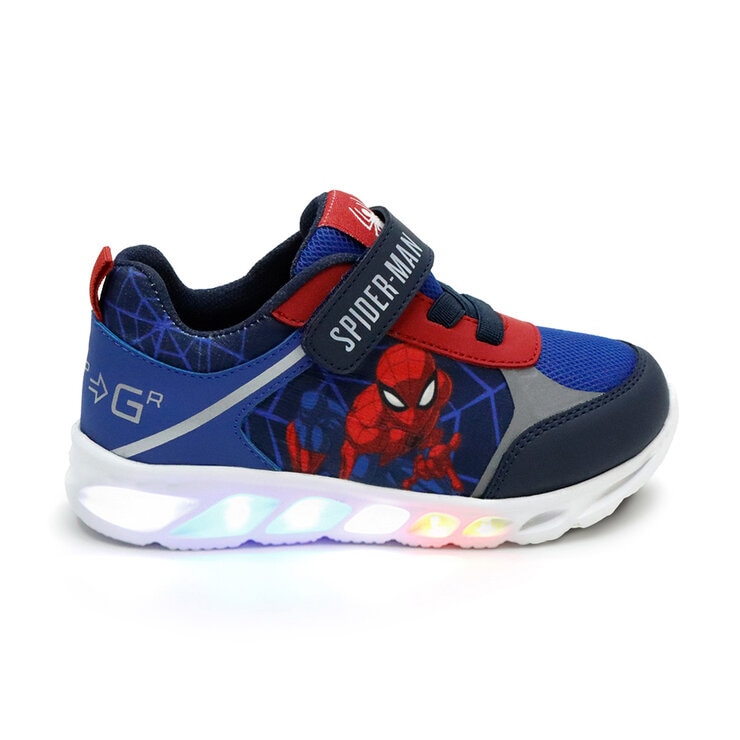 Marvel Spiderman, Tenis con Luces, para Niño, Varios Modelos y Tallas