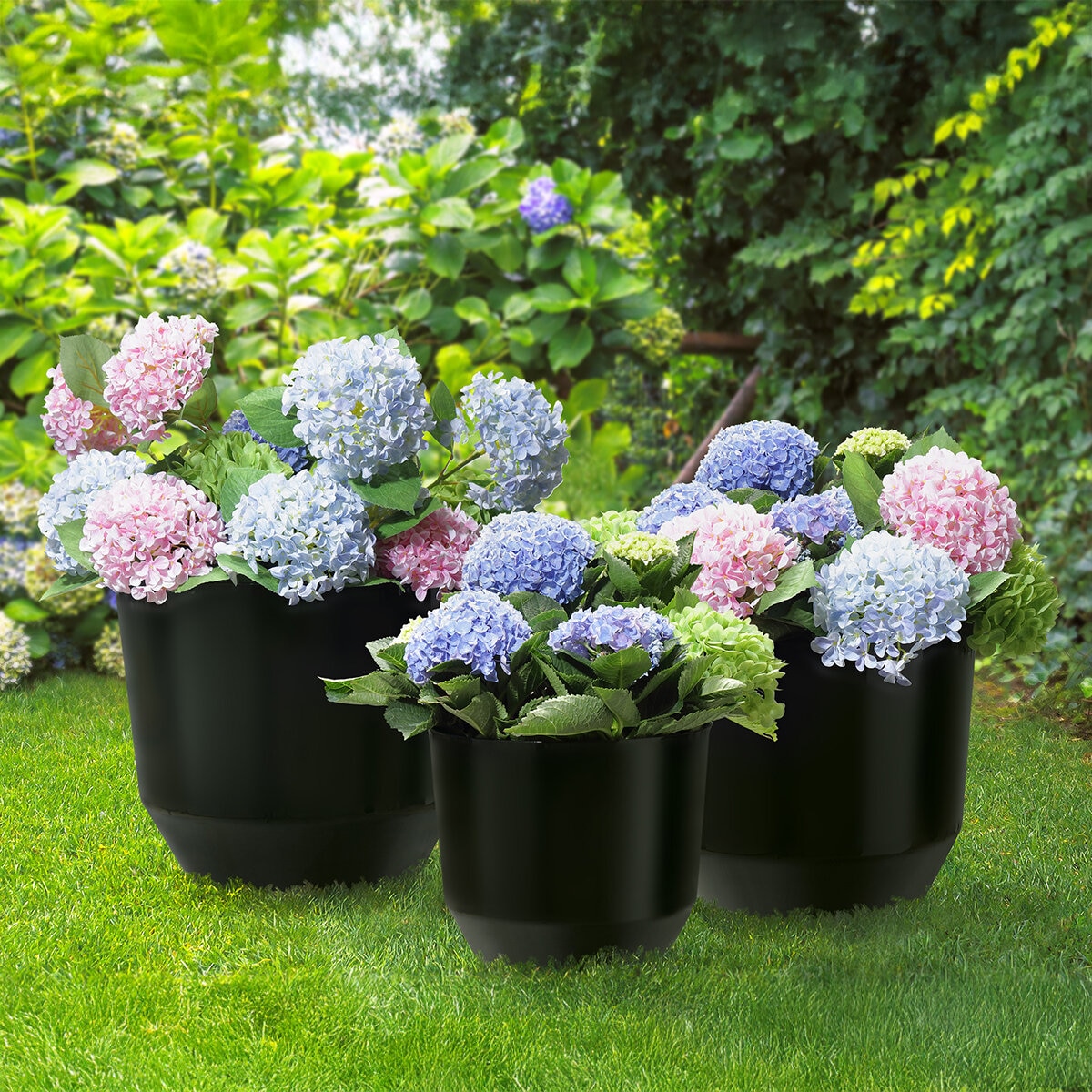 B&C, Set de Macetas Denzel 3 pzs.