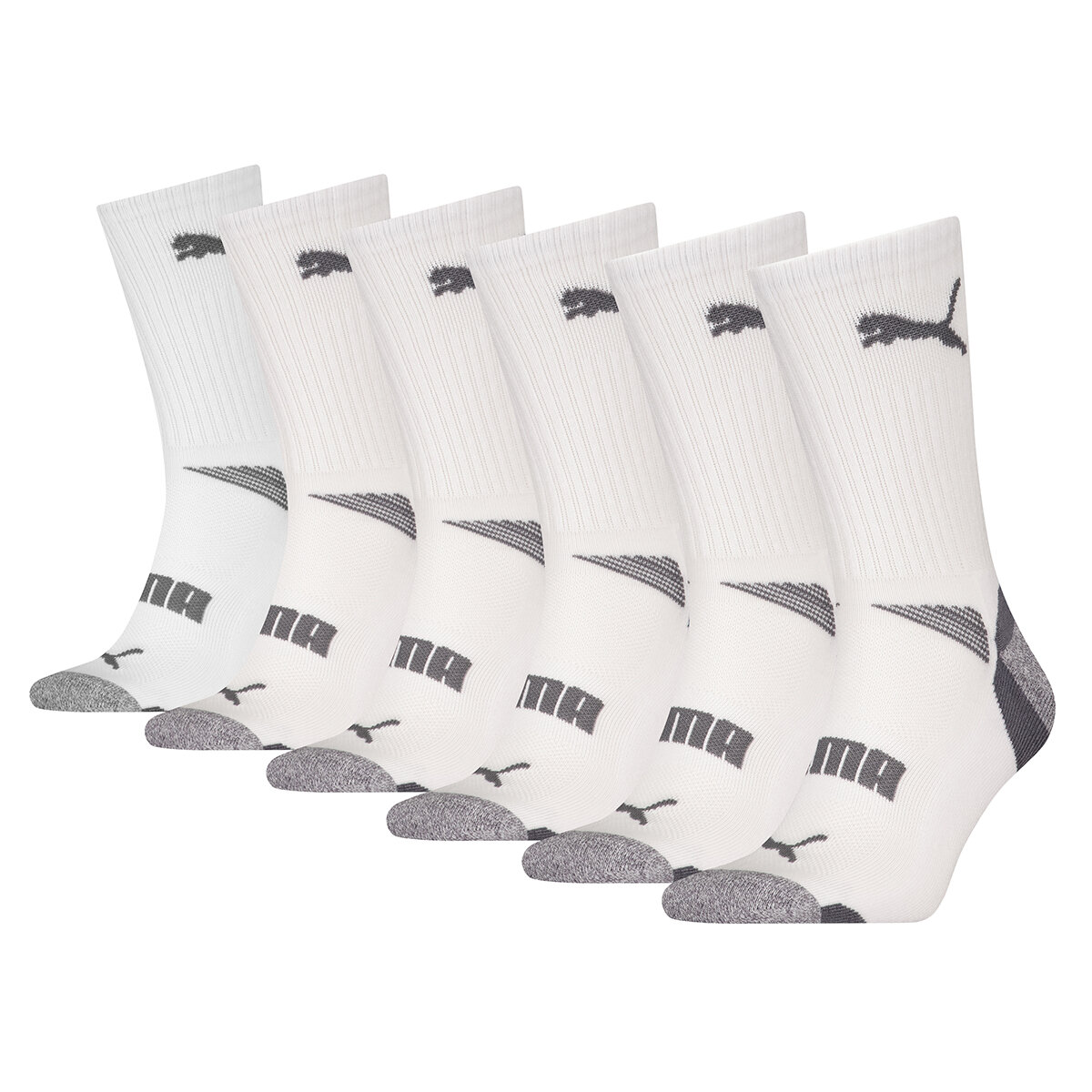 Puma Calcetines para Caballero 6 Piezas Varios Colores