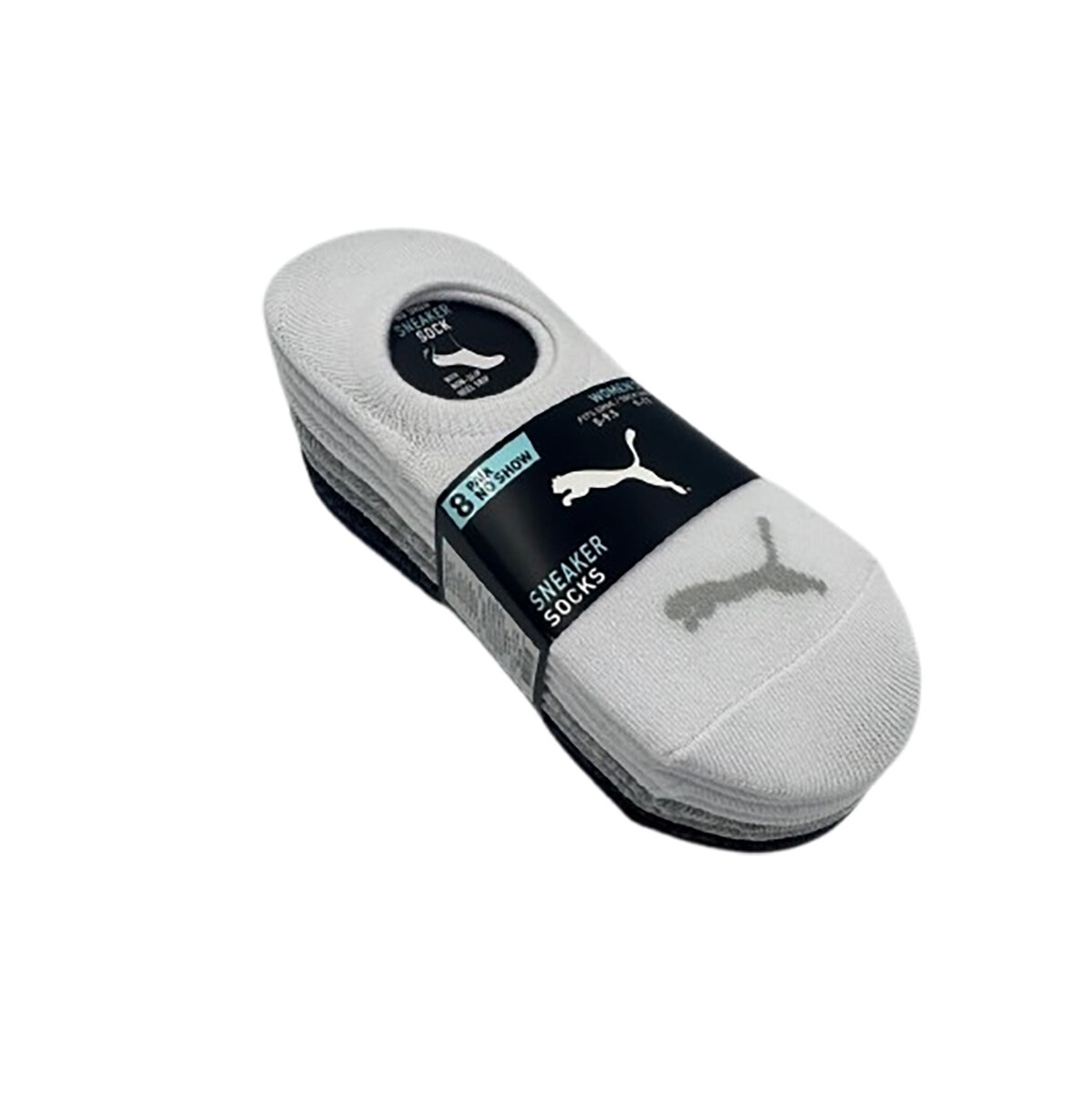 Puma Calcetines para Dama 8 pares negro