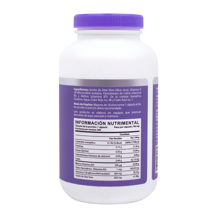 Naturagel Biotina 200 Cápsulas