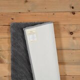 Riviera Home Tapete Para Baño con Diseño de Ondas 60 cm x 91 cm  Gunmetal Blue