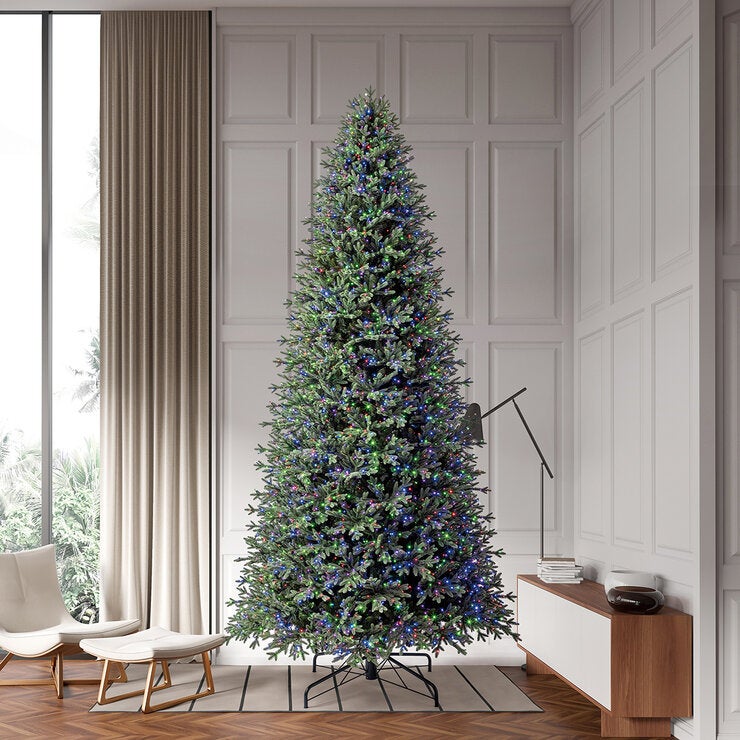 Árbol de Navidad Pre-Iluminado 3.6m con 4,430 Luces Radiant Micro LED Árbol de Navidad Pre-Iluminado 3.6m con 4,430 Luces Radiant Micro LED
