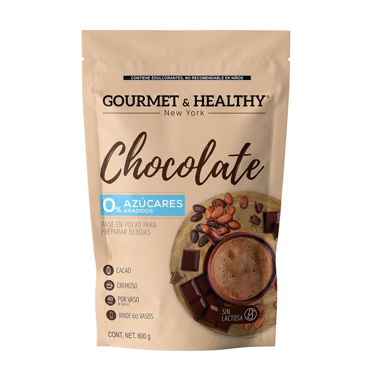 Gourmet & Healthy Chocolate 600 g Gourmet & Healthy Chocolate 600 g