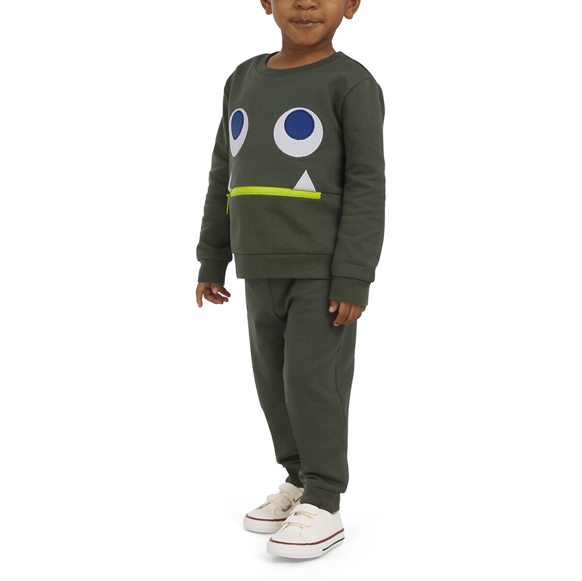 Koala Kids Conjunto 4 Piezas para Niños o Niñas Verde 18 Meses