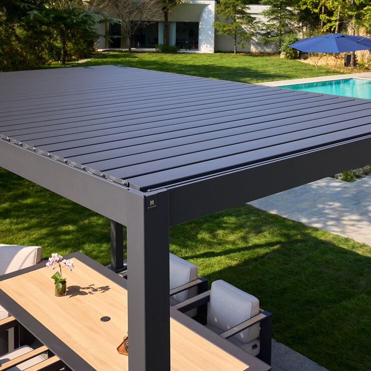 Zhengte, Pérgola de Aluminio de 3m x 4m