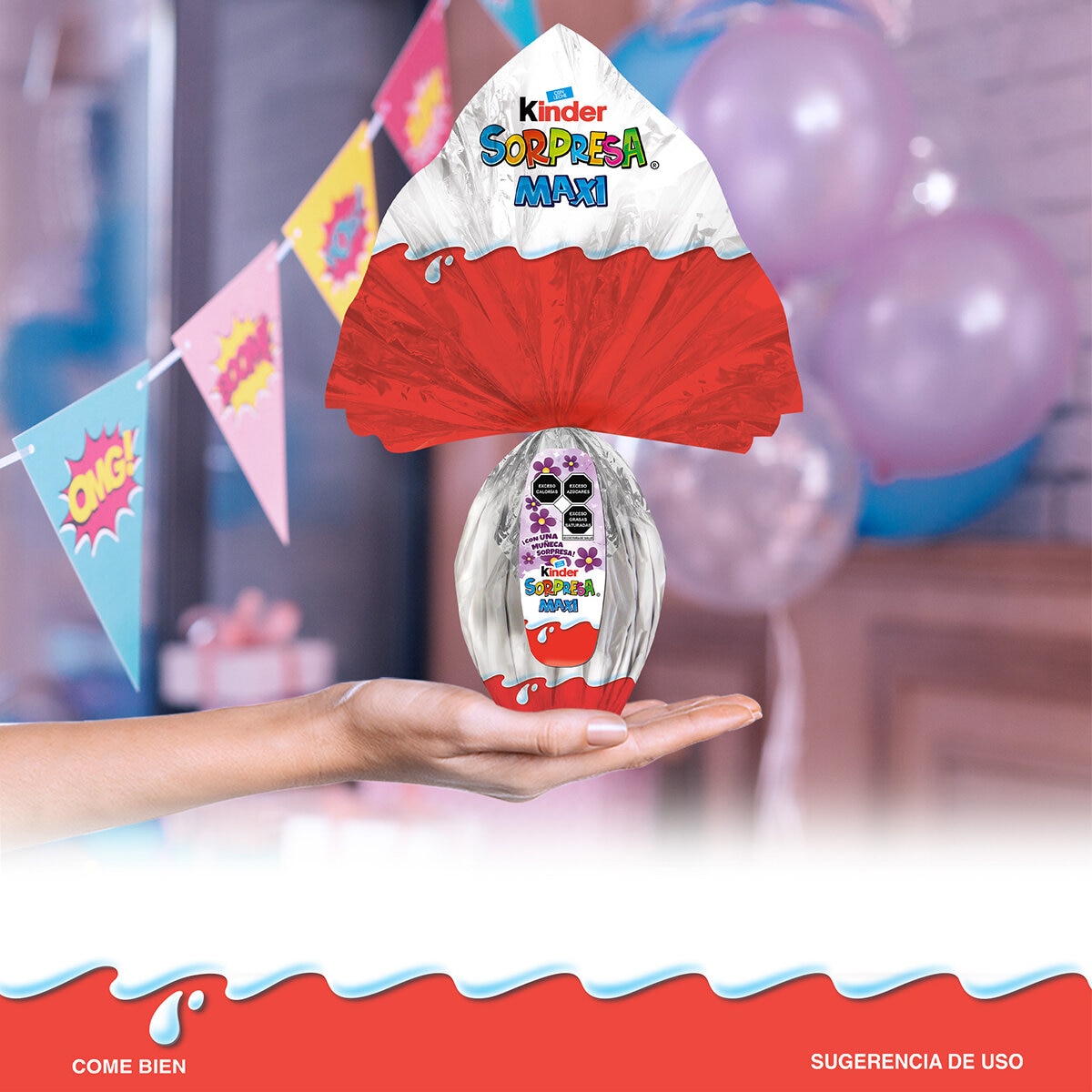 Kinder Sorpresa Maxi Huevo de Chocolate 100 g