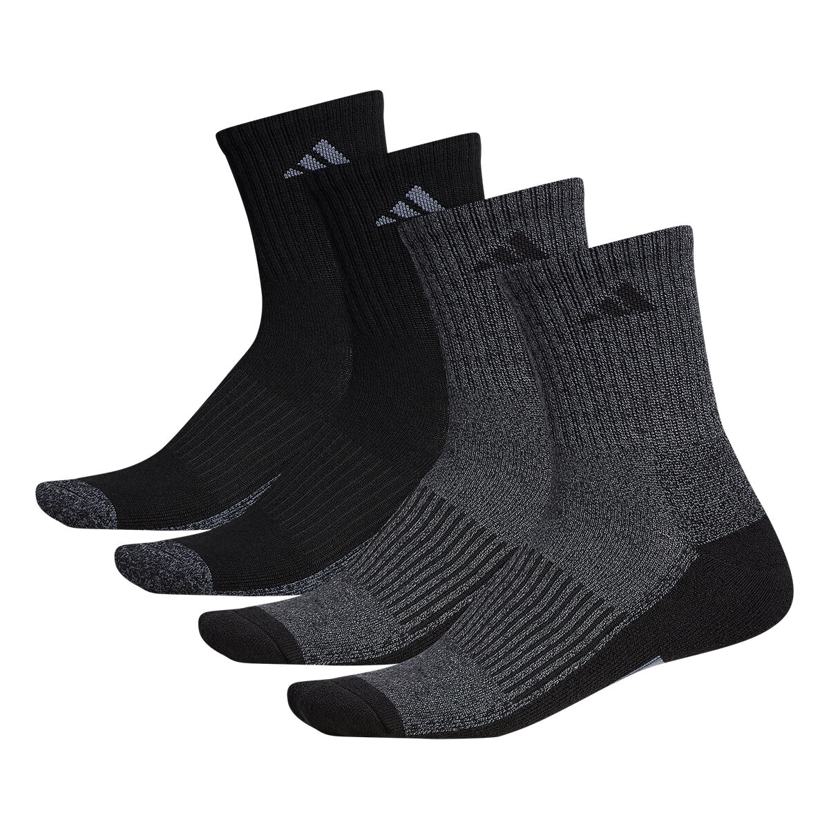 Adidas Calcetines para Caballero 4 Piezas Negro Unitalla