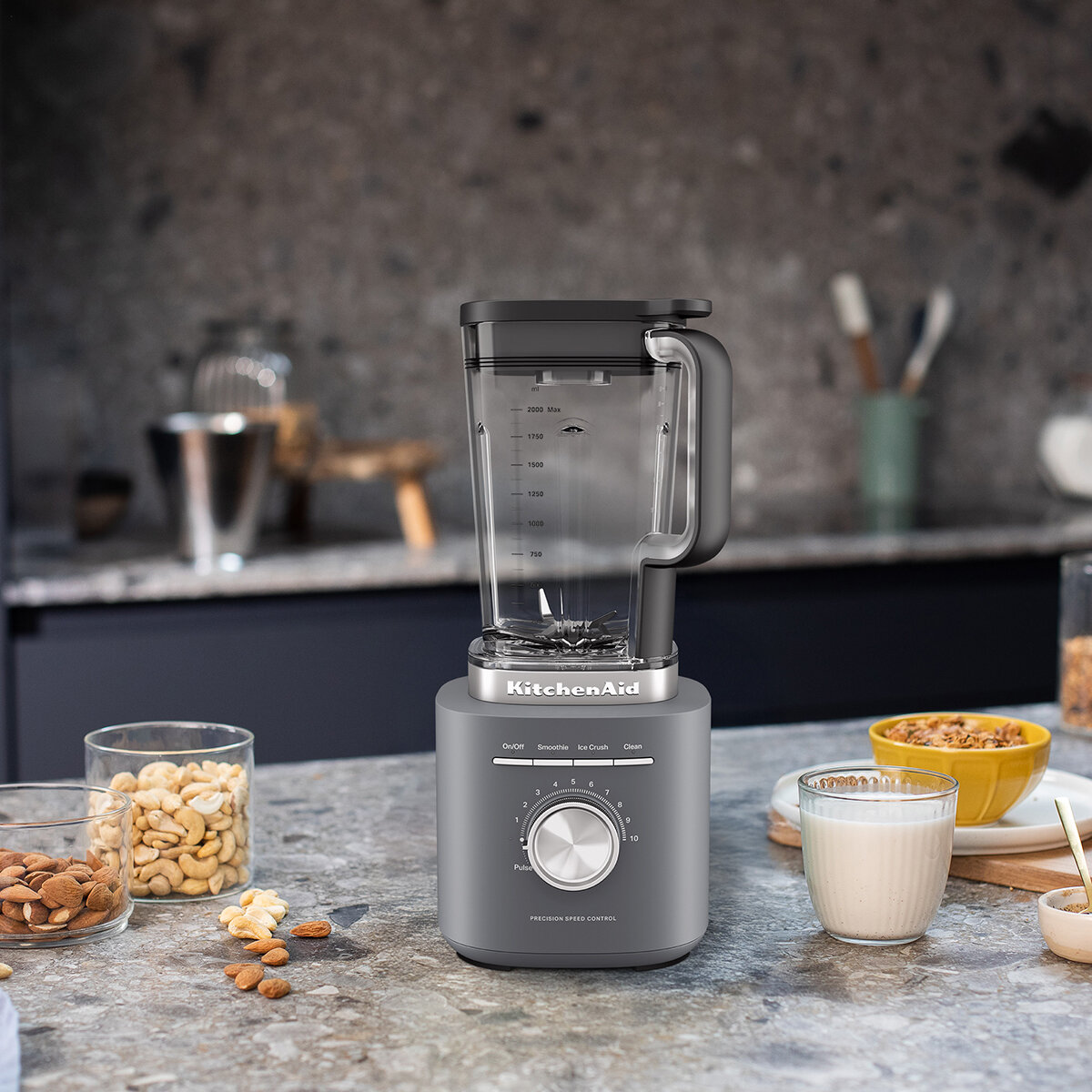 KitchenAid, Licuadora Pure Power 10 Velocidades, Color Gris