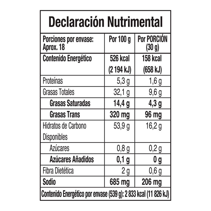 Ruffles Papas Fritas Onduladas sabor Queso 539 g