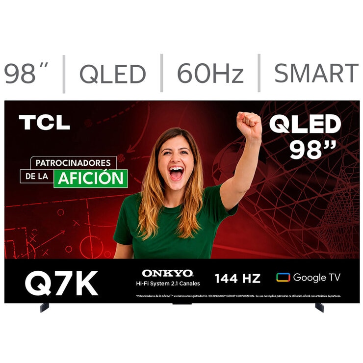 TCL Pantalla 98" QLED Google TV