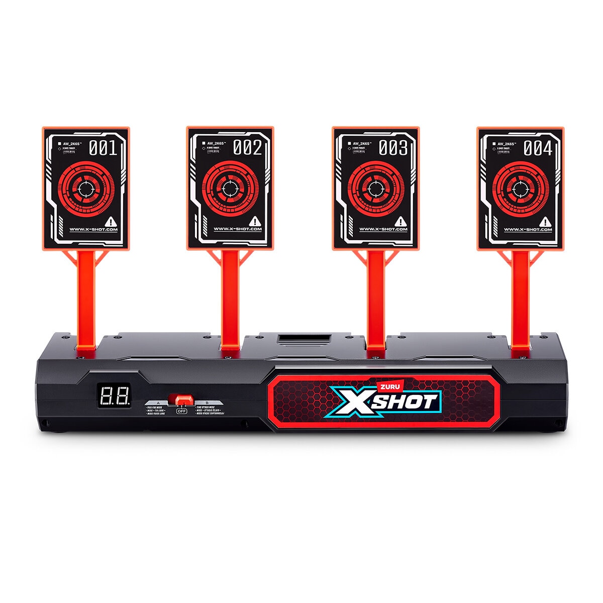 X-Shot Pro Fury-X Paquete de Batall con 2 Blasters y Blanco Interactivo