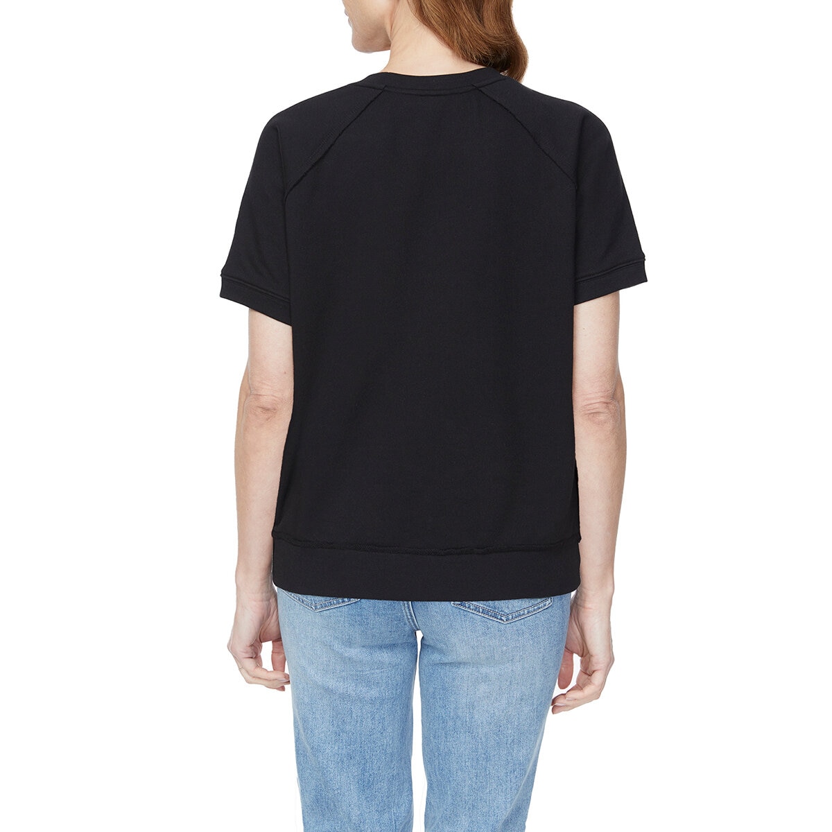 Buffalo David Bitton Sudadera para Dama Negro Extra Grande