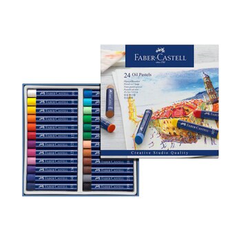 Faber-Castell Tizas Color Pastel Grasas con 24 Piezas