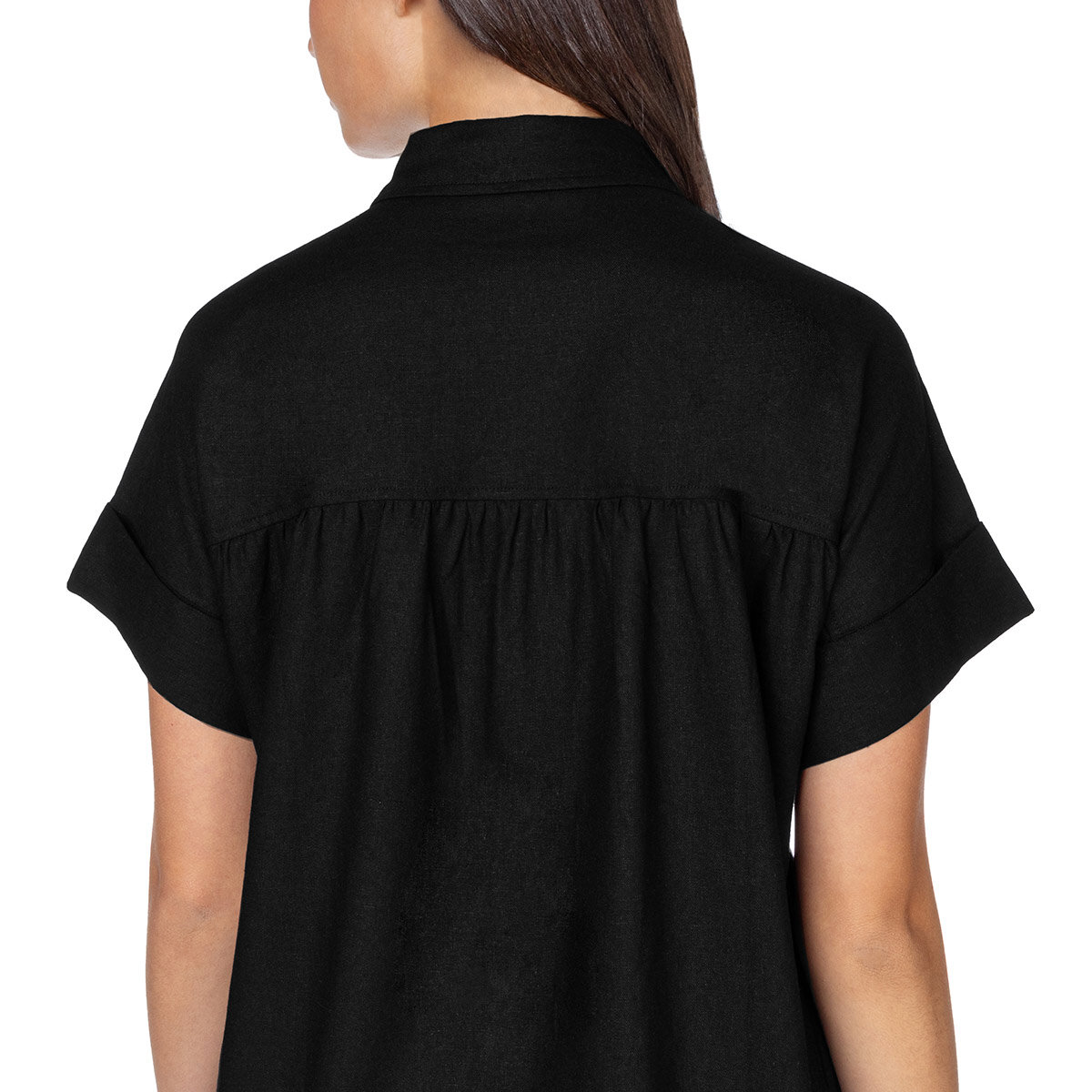 Well Worn Vestido para Dama Negro Grande