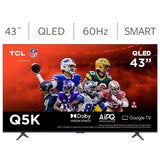 TCL Pantalla 43" QLED 4K Google TV 43Q5K TCL Pantalla 43" QLED 4K Google TV 43Q5K