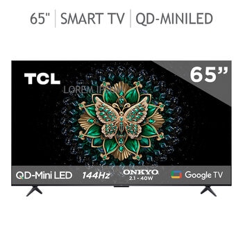 TCL Pantalla 65" 4K QD-Miniled Google TV