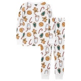 Carter's Pijama 2 piezas para Niños y Niñas Crema 6 Años
