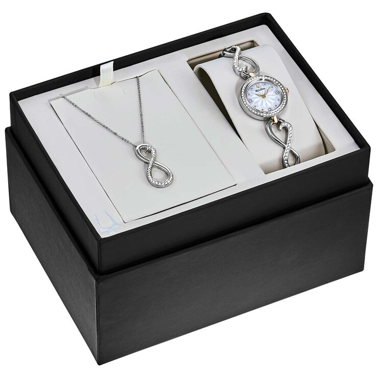 reloj bulova diamantes dama