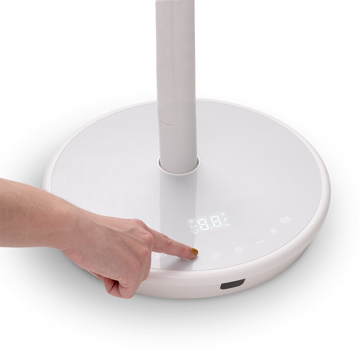 Woozoo Ventilador de Pedestal, 12 velocidades