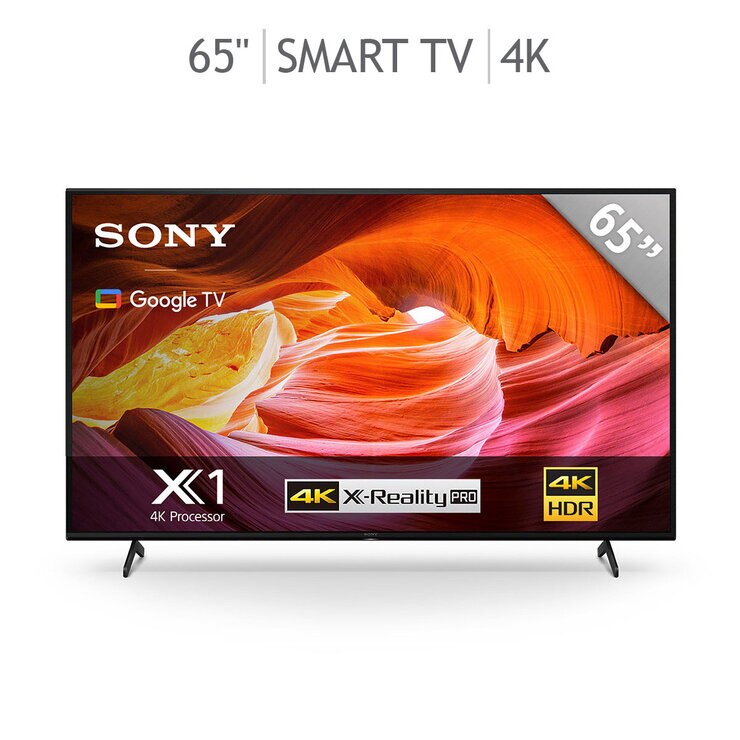 Sony Pantalla 65" 4K UHD Google TV