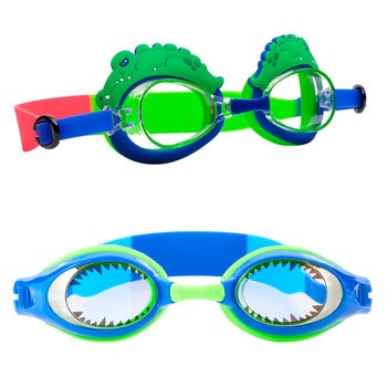 Aqua2ude Conjunto Goggles Azul