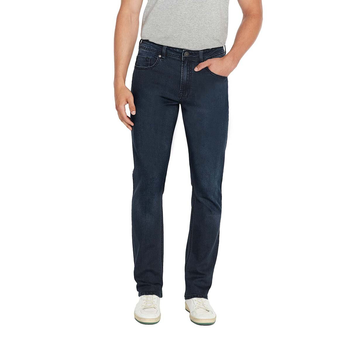 Buffalo David Bitton Pantalón de Mezclilla para Caballero Deslavad