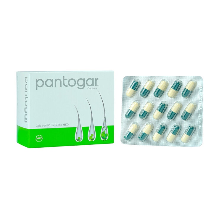 Tripack Pantogar con 3 Cajas 270 Cápsulas