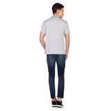 Calvin Klein Polo para Caballero Gris Extra Grande
